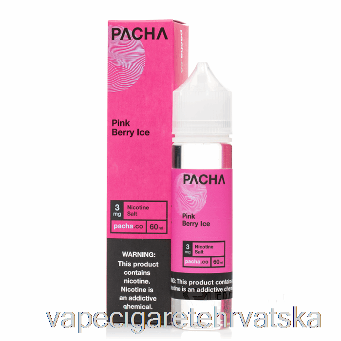 Vape Cigarete Pink Berry Ice - Pacha - 60ml 3mg